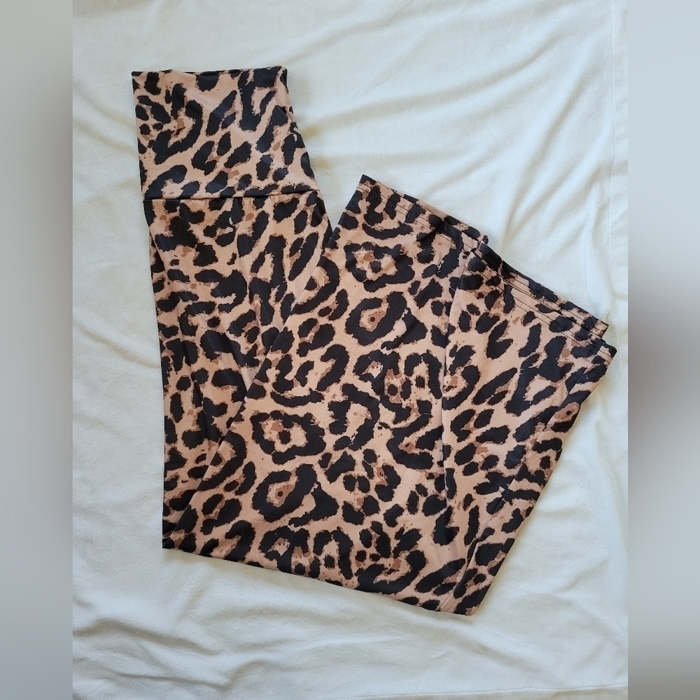 Unbranded leopard print maxi skirt M